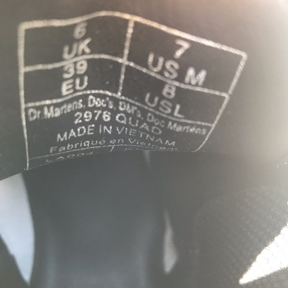 NWT Dr Marten 2976 Smooth Leather Quad/Platform Chelsea Boots - Picture 12 of 16